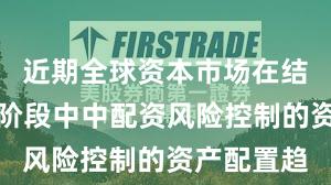 近期全球资本市场在结构性行情阶段中中配资风险控制的资产配置趋